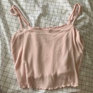 Lettuce Hem garage tank top